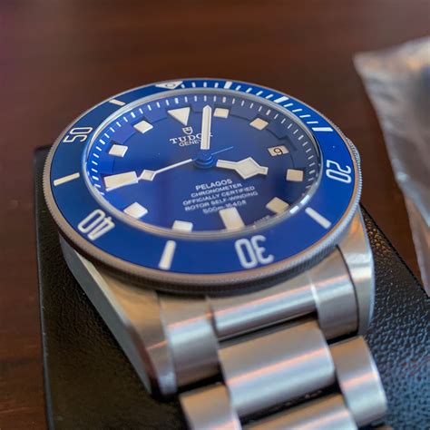 tudor pelagos blue price|tudor pelagos bezel.